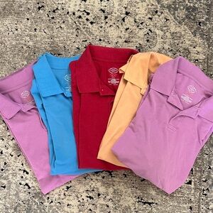 St. John's Bay Purple Polo Shirt